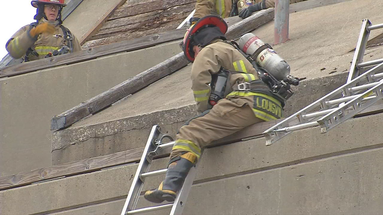 Louisville Fire Department recruits